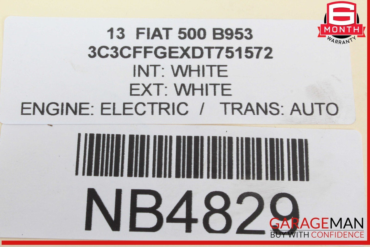 13-19 Fiat 500 EV ELECTRIC Power Management Distribution Control Module