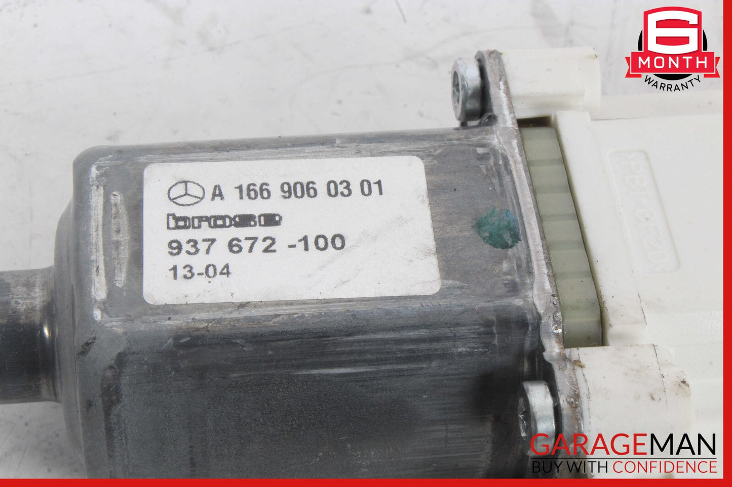 12-15 Mercedes X166 GL450 ML550 Window Regulator Motor Front Right Side OEM