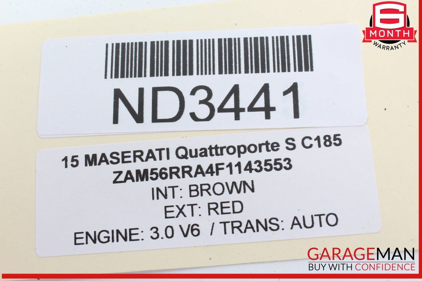 14-17 Maserati Quattroporte S Headlight Ambient Light Dimmer Switch Controller