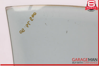 03-12 Mercedes R230 SL500 SL55 AMG Front Left Driver Side Door Window Glass OEM