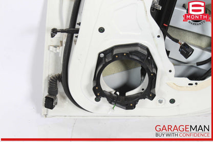 14-22 Maserati Ghibli M157 Rear Right Side Door Shell Frame Panel White OEM