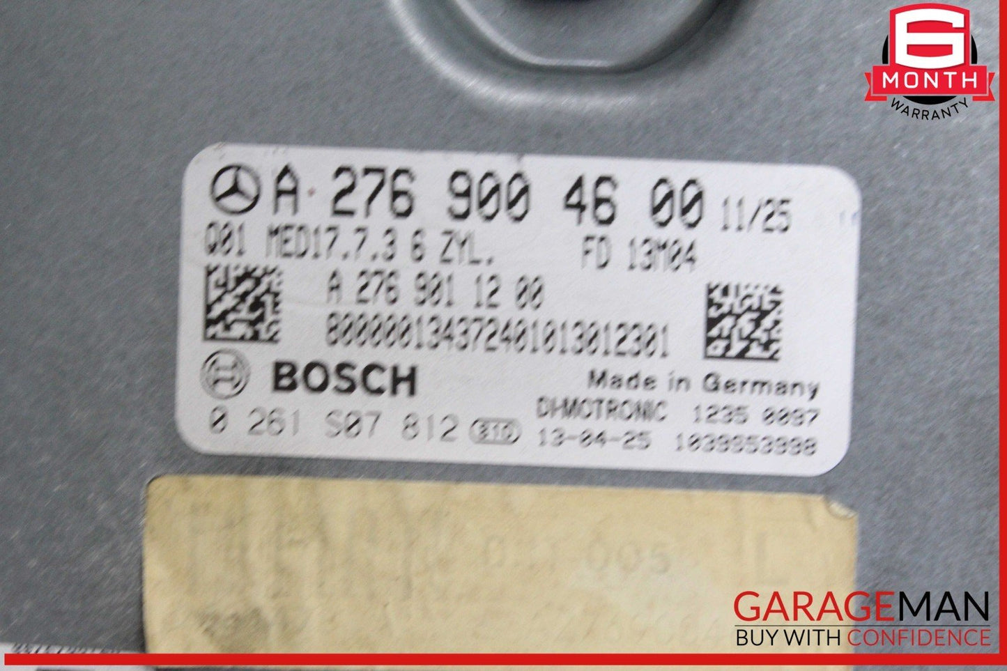 12-16 Mercedes W212 E350 GLK350 ECU ECM Engine Control Module 2769004600 OEM