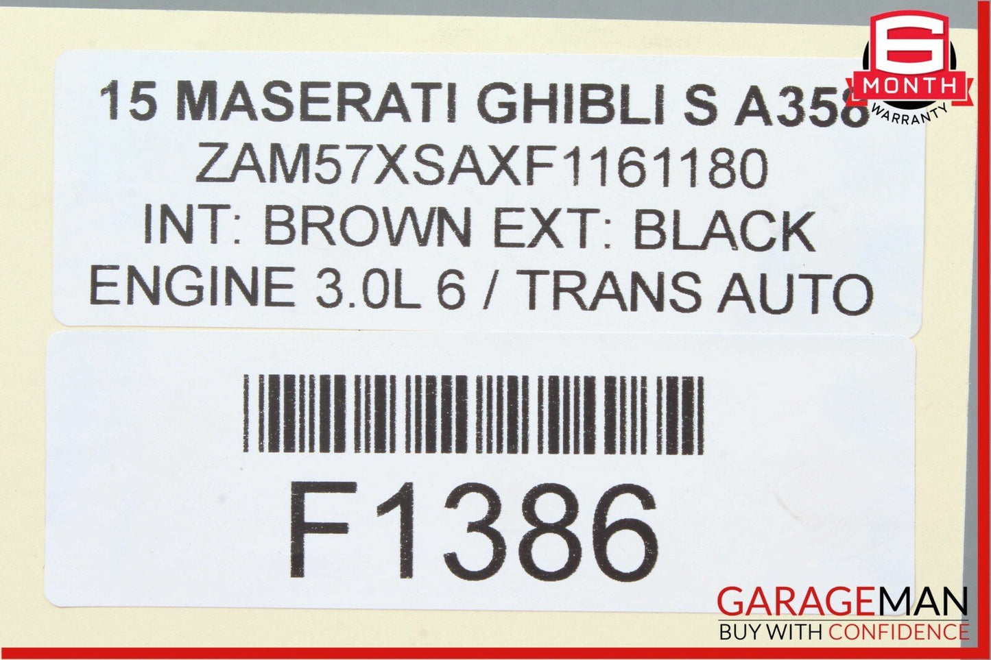 14-17 Maserati Ghibli S Left Driver Side Engine Motor Mount Support Bracket OEM