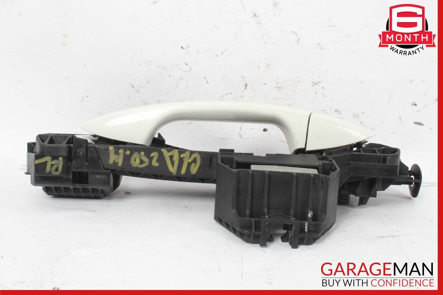 14-19 Mercedes W117 CLA250 Rear Left Side Exterior Door Handle Calcite White