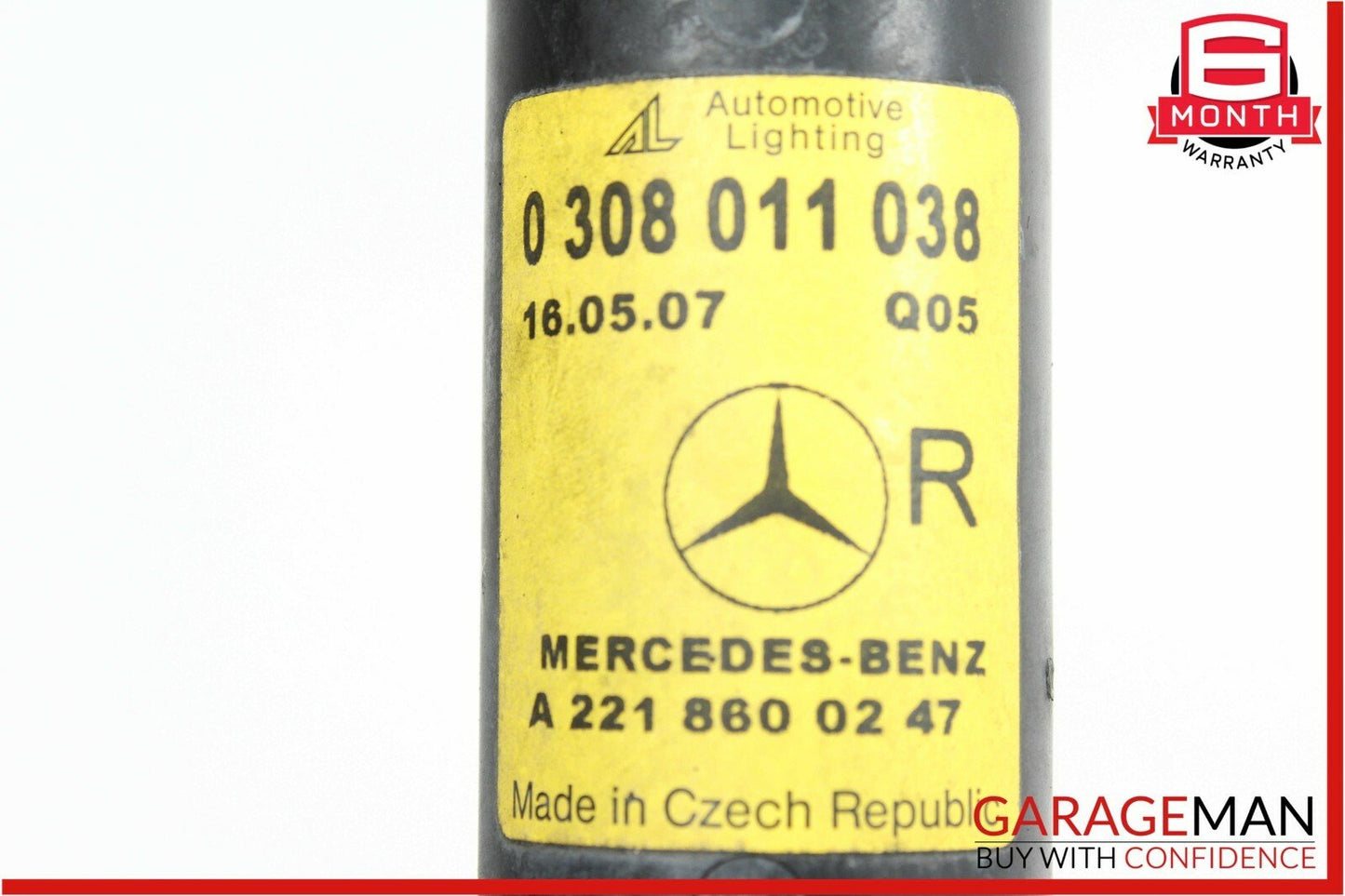 07-13 Mercedes W221 S550 CL600 Front Right Side Headlight Washer Nozzle Pump OEM
