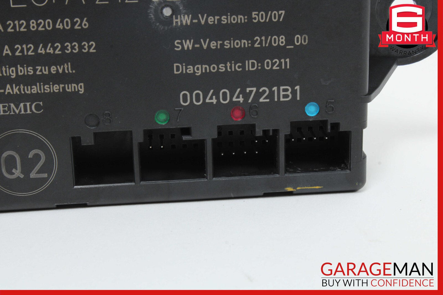 08-18 Mercedes W212 E350 Rear Right Side Door Control Module 2128204085 OEM