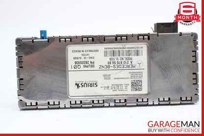 Mercedes W212 E350 GLK350 CLS550 Sirius Satellite Radio Receiver 2128706489 OEM