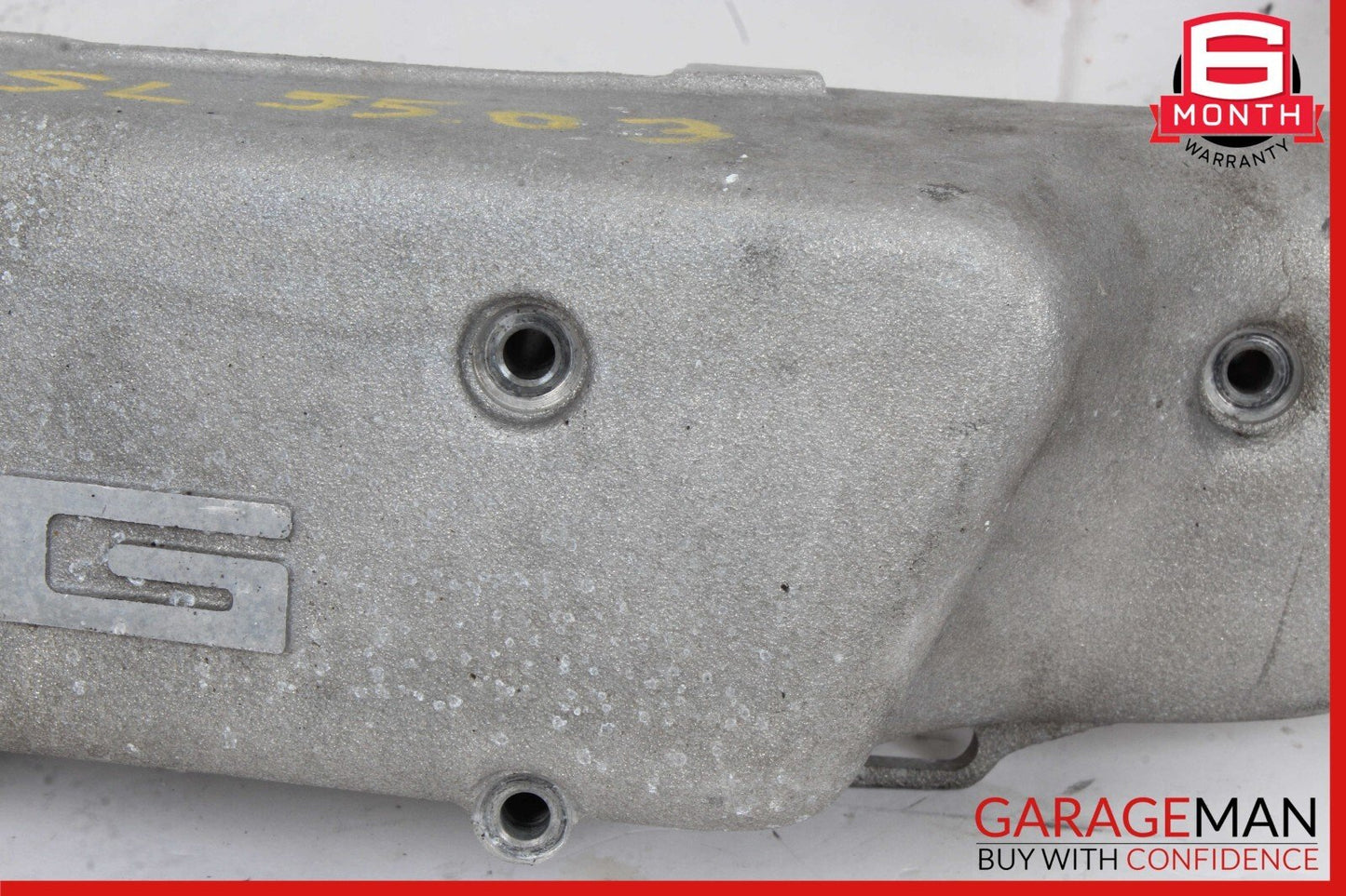 03-08 Mercedes R230 SL55 CL55 AMG Left Engine Kompressor Air Intake Manifold OEM