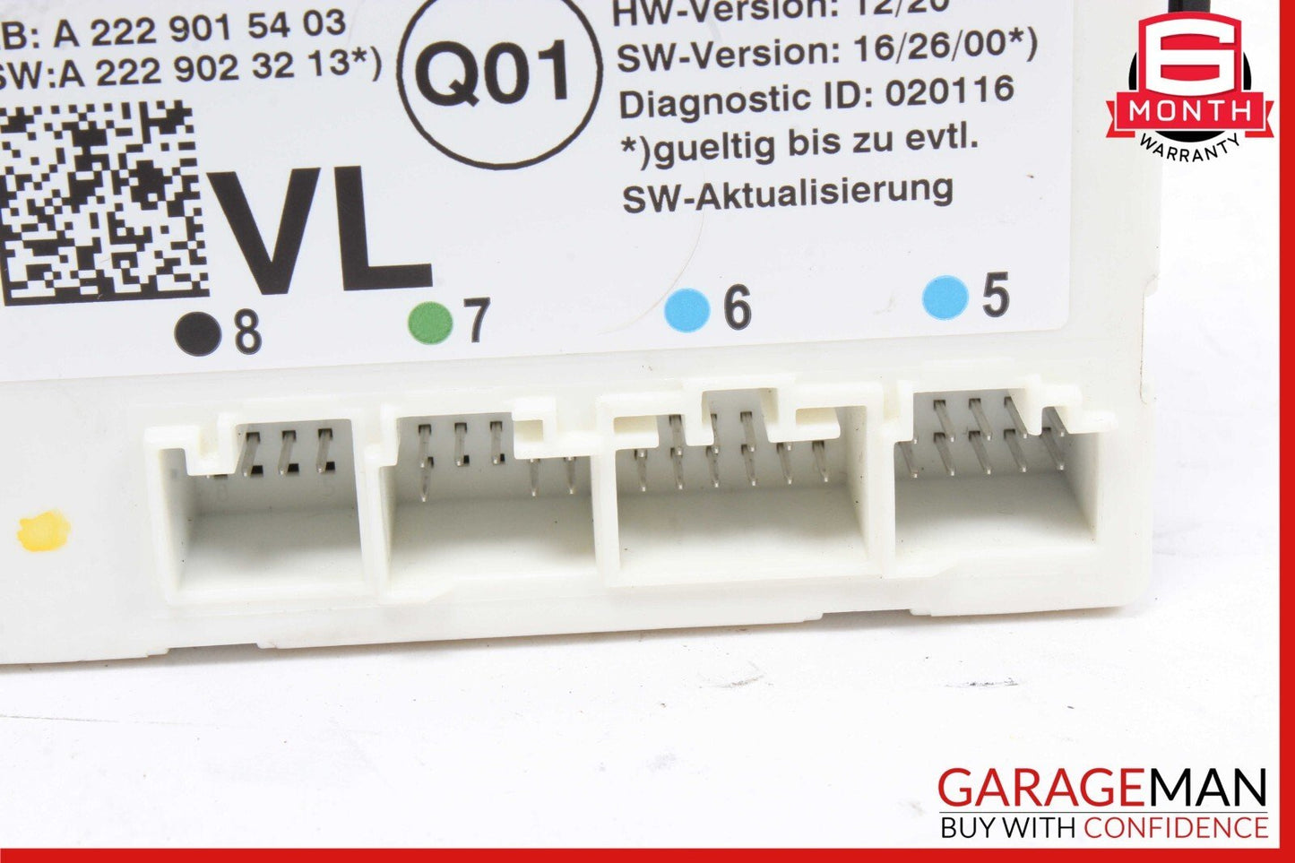 15-18 Mercedes W205 C300 C350e Front Left Side Door Control Module Unit OEM