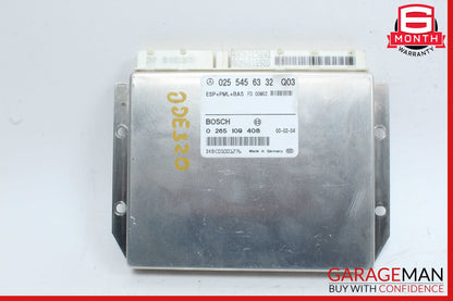 98-02 Mercedes W210 E320 E430 ABS ESP Computer Control Module 0255456332 OEM