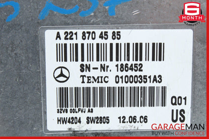 07-13 Mercedes W221 S550 4MATIC Voice Language Communication Control Module OEM