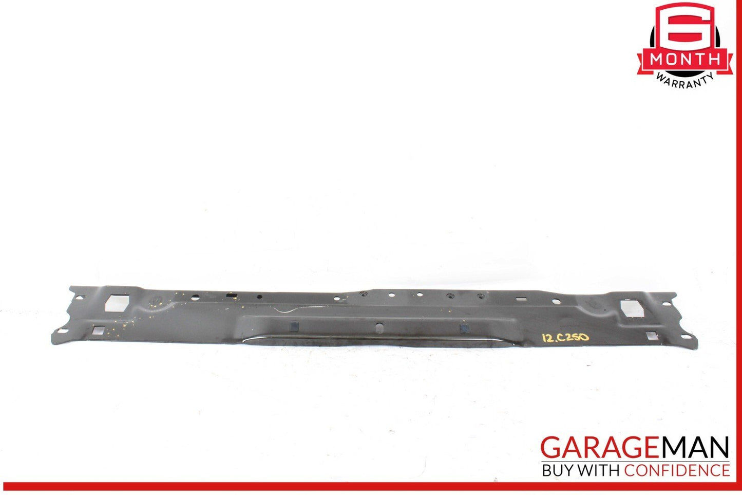08-14 Mercedes W204 C250 C350 C280 Upper Radiator Core Support Bar Black OEM