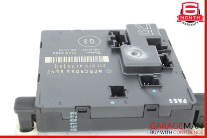 03-09 Mercedes W211 E550 E350 E63 AMG Rear Right Side Door Control Module Unit