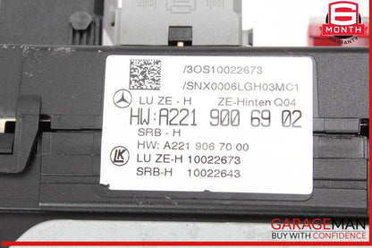10-14 Mercedes W221 S550 S63 CL63 AMG Rear Sam Fuse Box Relay Module Control OEM