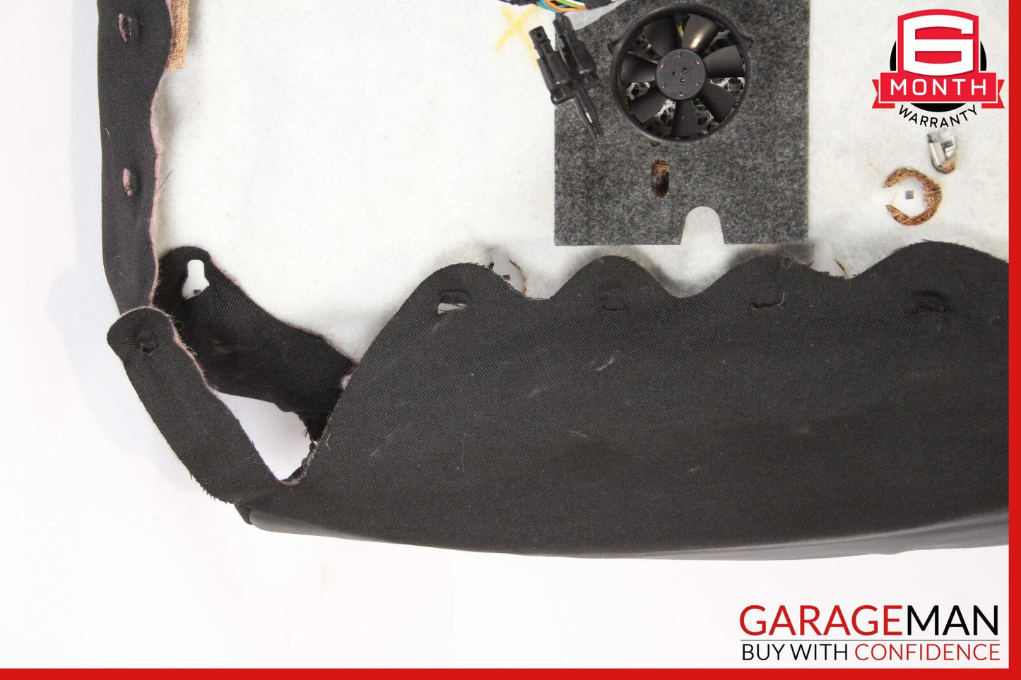 07-14 Mercedes W216 CL550 Front Right Top Upper Seat Cushion Black OEM