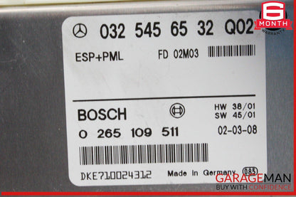 03-06 Mercedes R230 SL500 E320 ABS ESP Anti Brake Computer Control Module