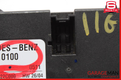 06-12 Mercedes X164 GL450 E320 Rear Seat Heating Control Module 2119010100 OEM