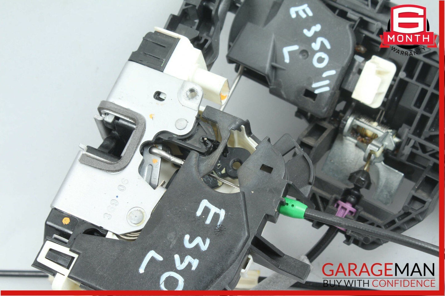 10-16 Mercedes W207 E350 Front Left Side Door Lock Latch Actuator w/ Handle OEM