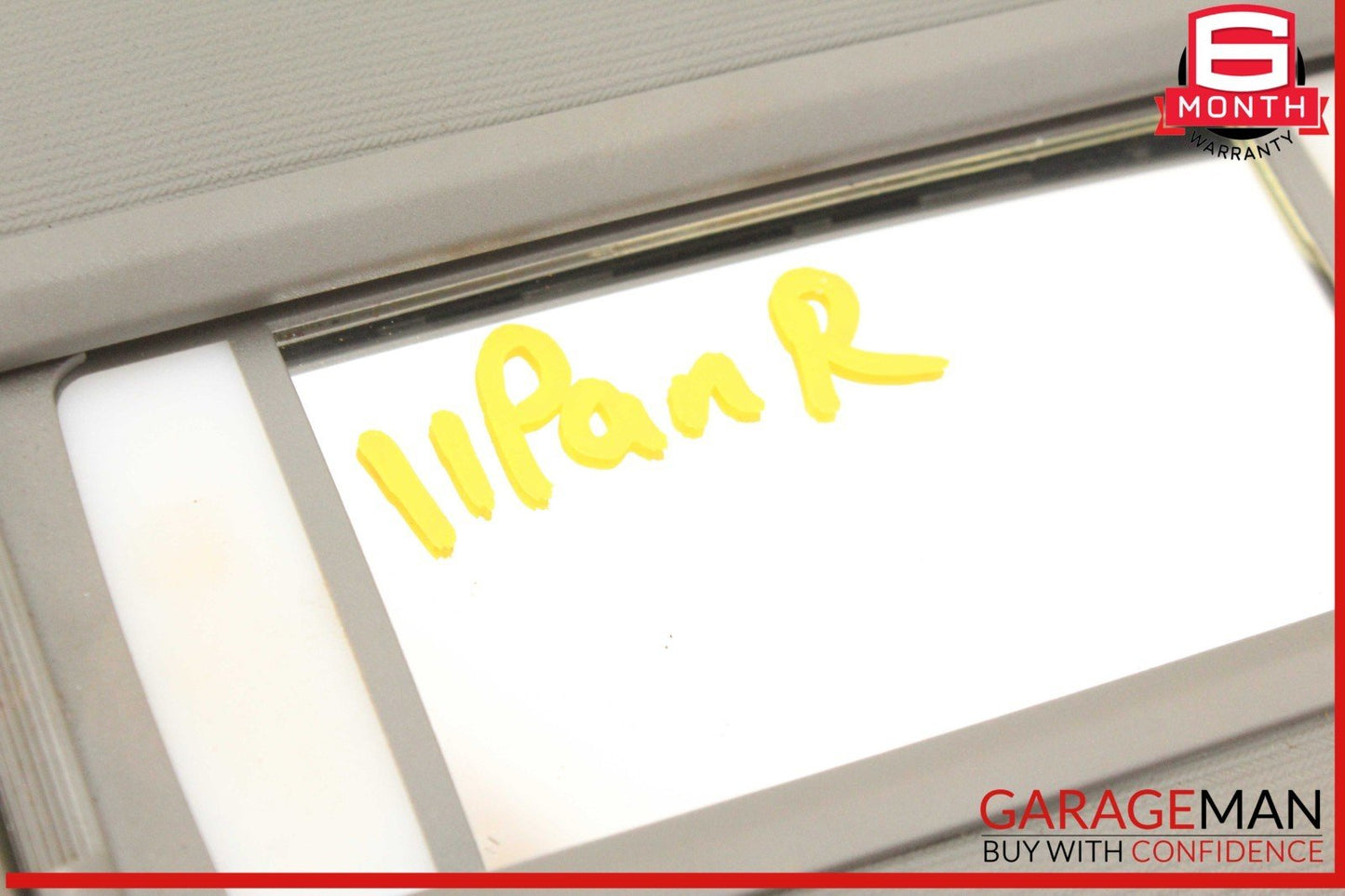 10-16 Porsche Panamera 970 Front Right Side Sunvisor Sun Visor Gray OEM