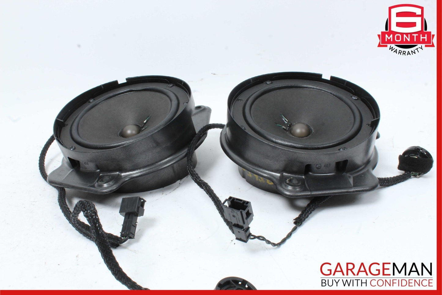 00-06 Mercedes W220 S430 S500 S55 AMG Rear Door Audio Sound Speaker Set of 2 Pc