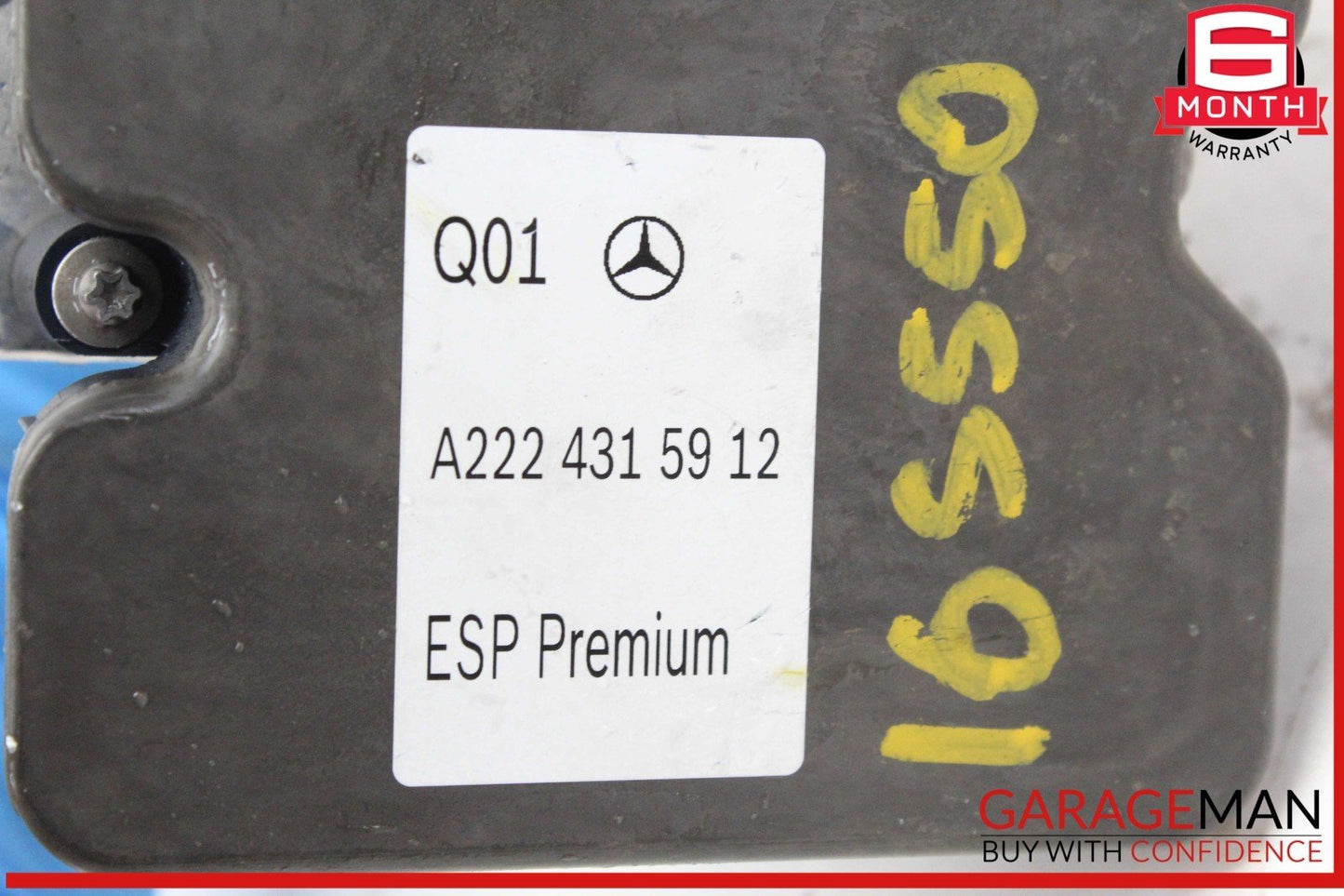 14-17 Mercedes W222 S550 S600 ABS Anti Lock Brake Pump Module 2224315912 OEM