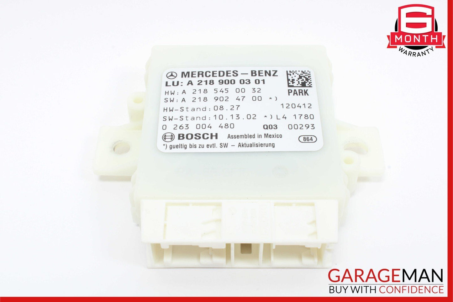 12-14 Mercedes W218 CLS500 Park Assist Parktronic Sensor Module Control OEM