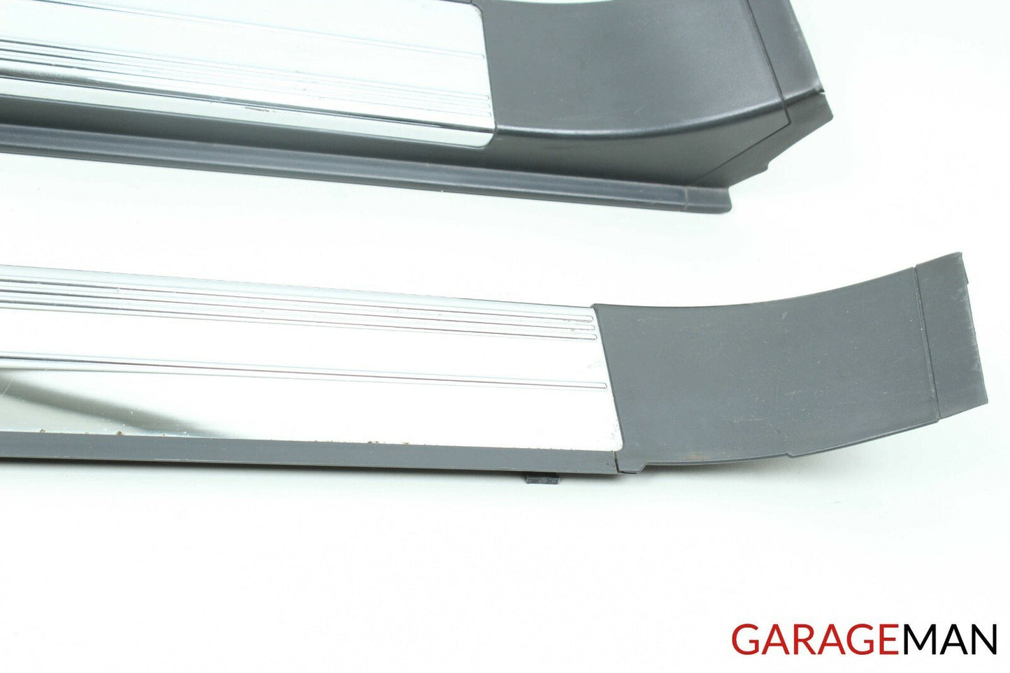 00-06 Mercedes W215 CL500 Front Right & Left Door Sill Scuff Plate Cover Set OEM