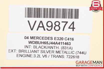 04-09 Mercedes-Benz E320 Rear Window Wiper Motor Arm 2118200342 Genuine