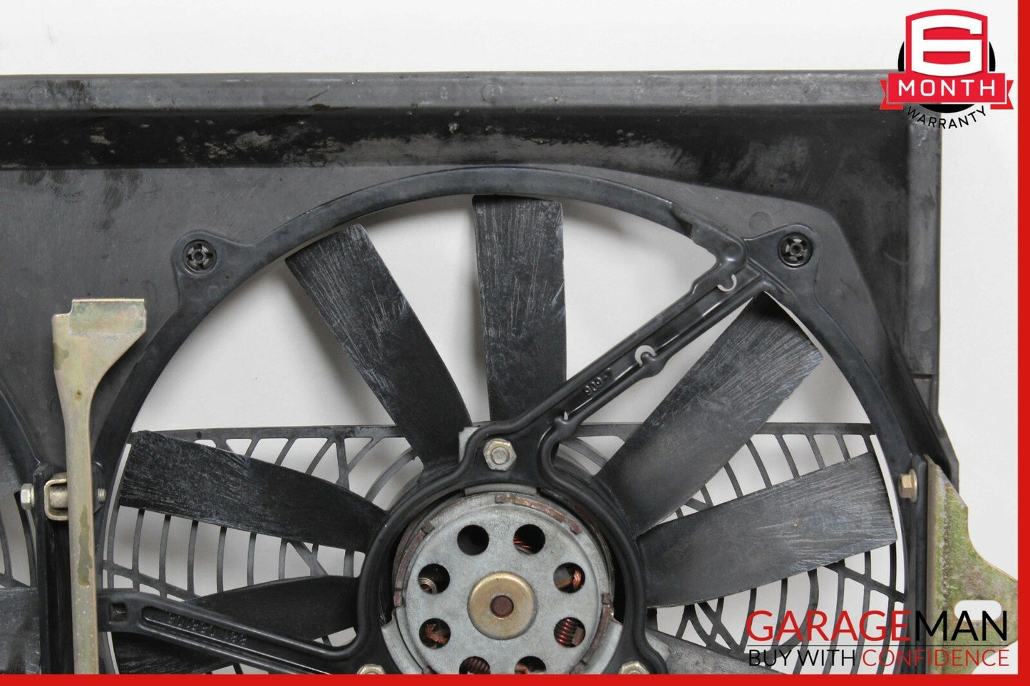 90-98 Mercedes R129 SL320 SL500 Radiator Cooling Fan Shroud Motor 1295051055 OEM