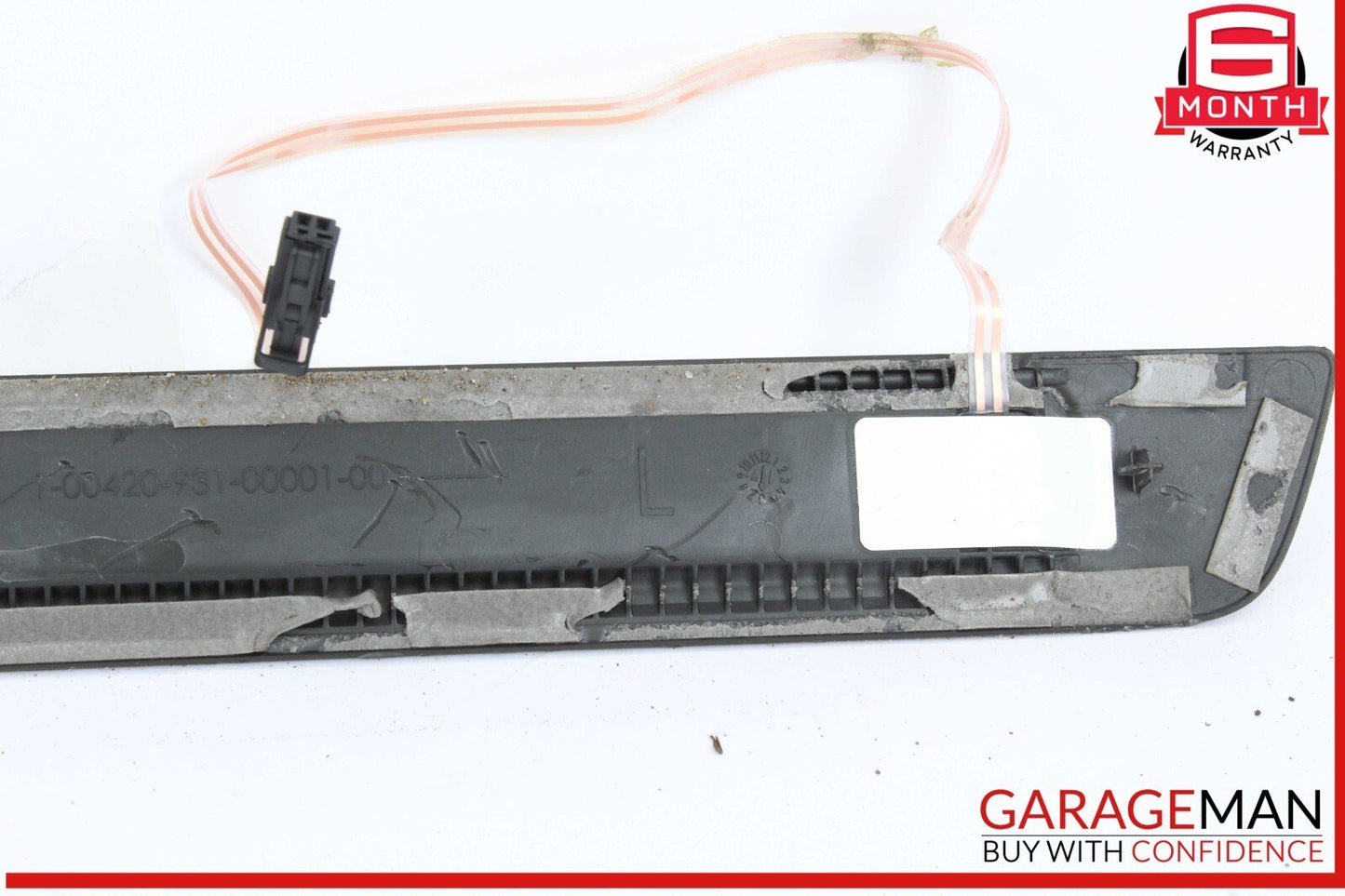17-24 Audi A4 Front Left & Front Right Side Door Sill Plate Cover Trim OEM