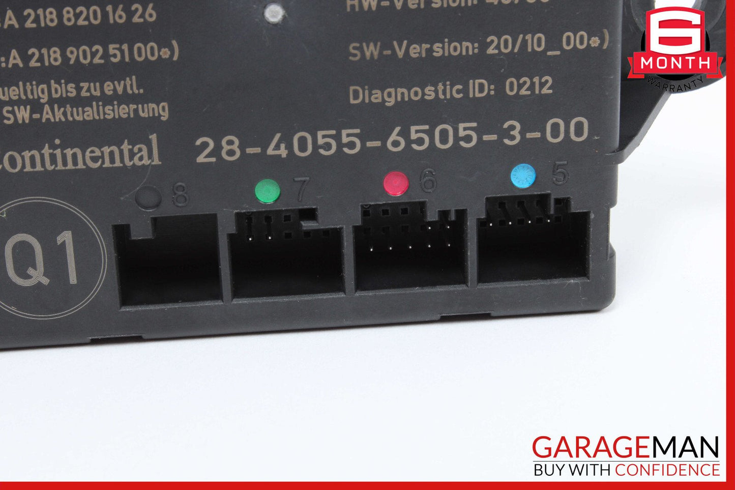 08-18 Mercedes W204 C250 CLS550 Rear Right Side Door Control Module OEM