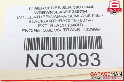 00-12 Mercedes R171 SLK300 C230 S430 E320 Anti Theft Alarm Module 2118209126 OEM