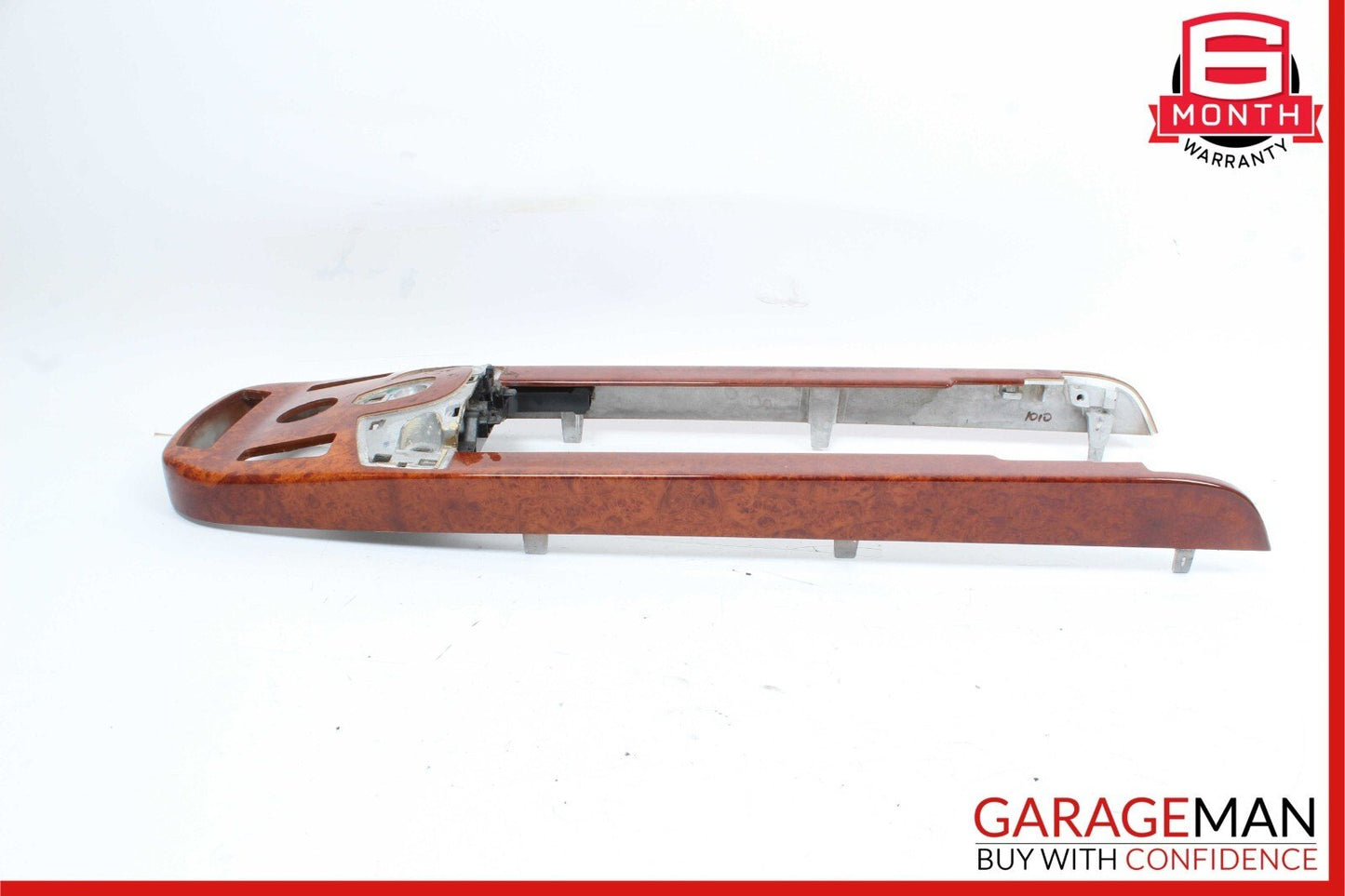 07-09 Mercedes W221 S550 Center Console Arm Rest Armrest Trim Panel Cover Wood