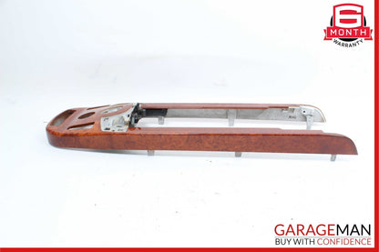 07-09 Mercedes W221 S550 Center Console Arm Rest Armrest Trim Panel Cover Wood