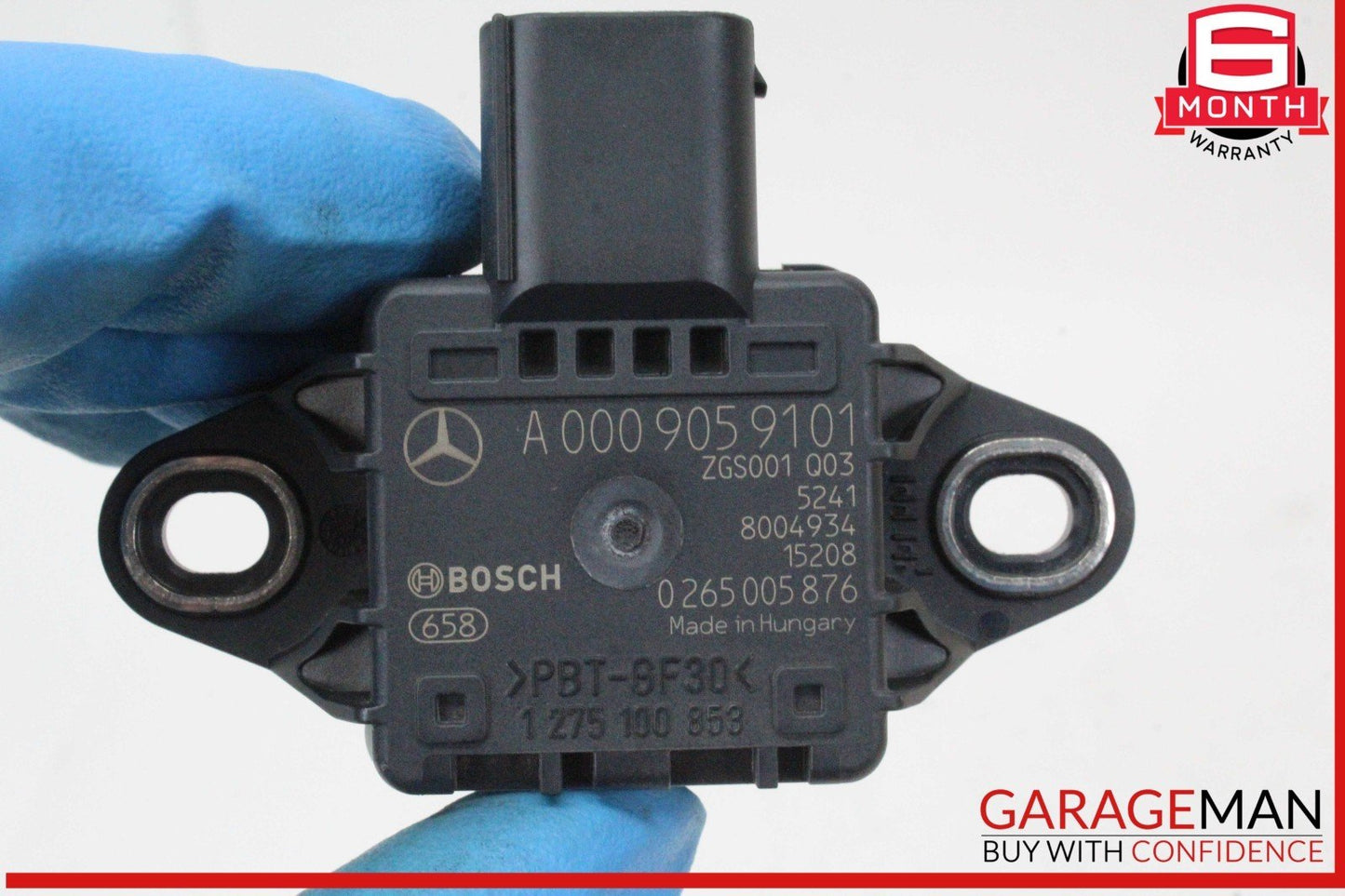 14-17 Mercedes W222 S550 Maybach S600 Yaw Rate Turn Sensor Module 0009059101 OEM