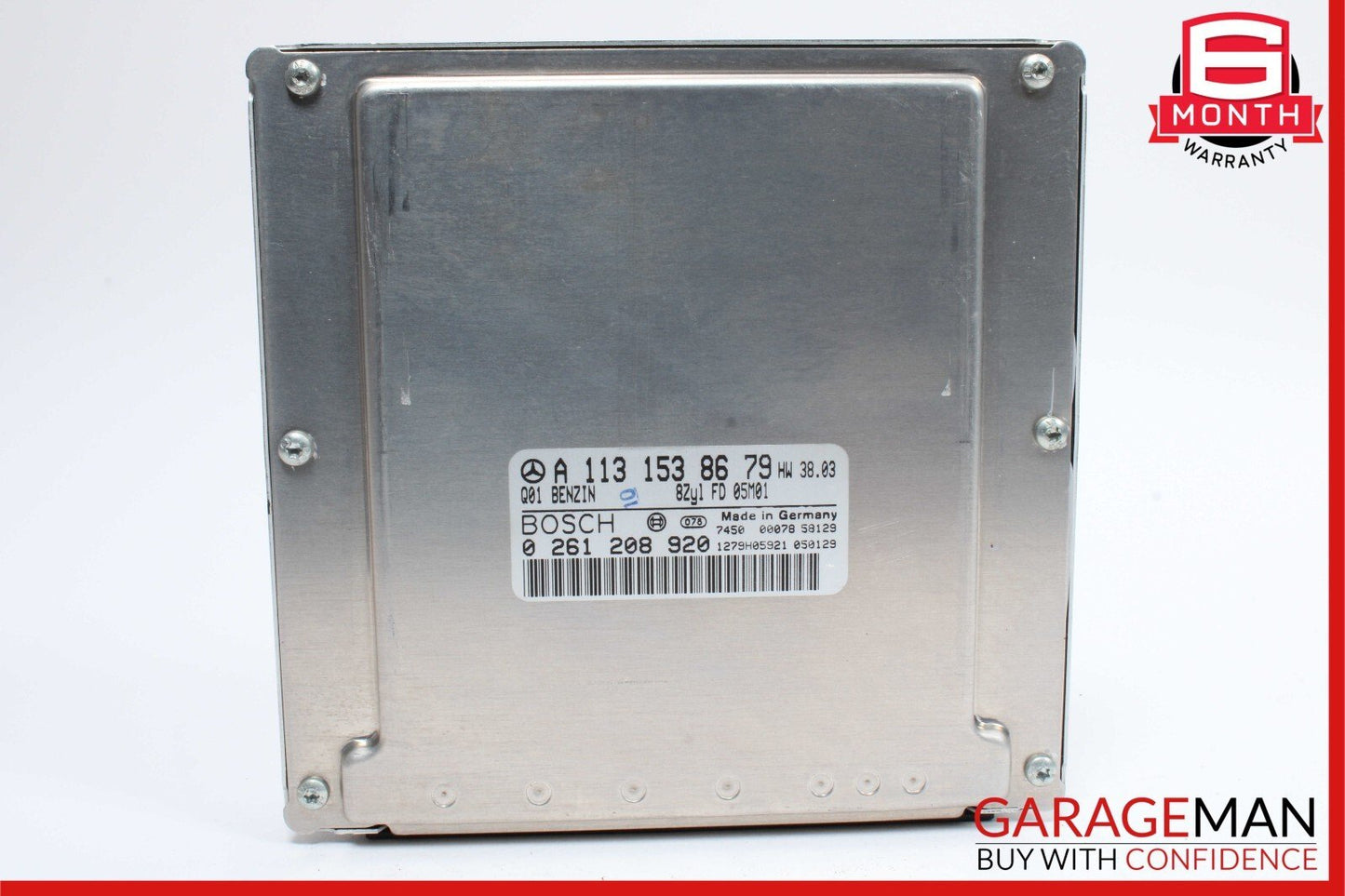 03-06 Mercedes W219 CLS500 CLK500 SL500 ML500 ECU Engine Control Module Unit OEM