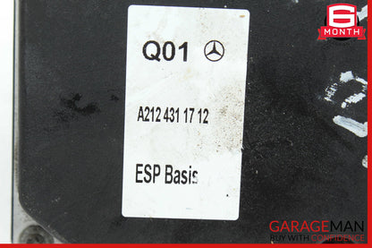 10-13 Mercedes W212 E350 E550 ABS Anti Lock Pump Brake Module 2124312912 OEM