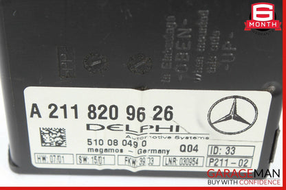 03-11 Mercedes E320 E500 CLS500 Anti Theft Security Alarm Control Module Unit
