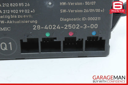 08-14 Mercedes W204 C250 C300 Rear Left Side Door Control Module Unit