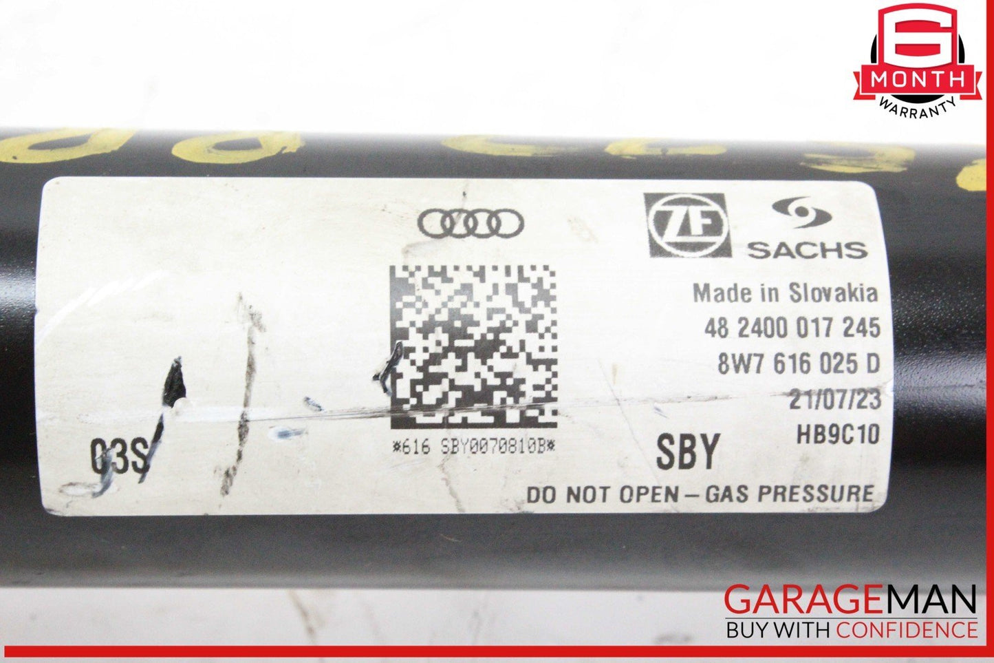 18-24 Audi S5 Rear Right Passenger Side Shock Strut Absorber 8W7616025D OEM