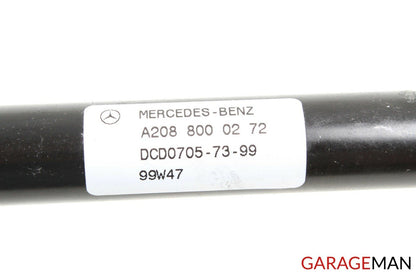 97-03 Mercedes W208 CLK320 CLK430 CLK55 AMG Rear Left Case Cover Lift Cylinder