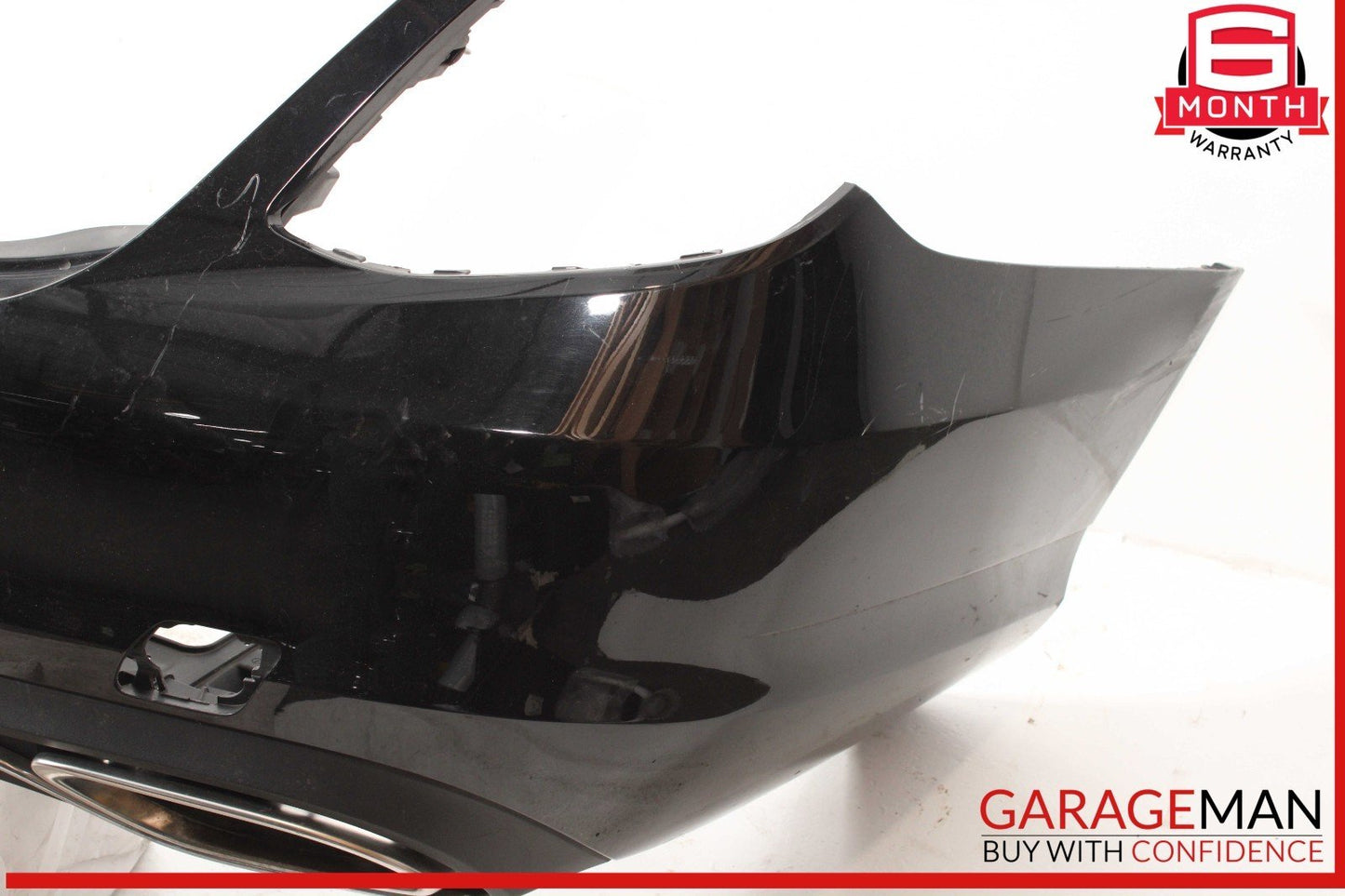 15-18 Mercedes W205 C300 Sedan Base Rear Bumper Cover Assembly OEM
