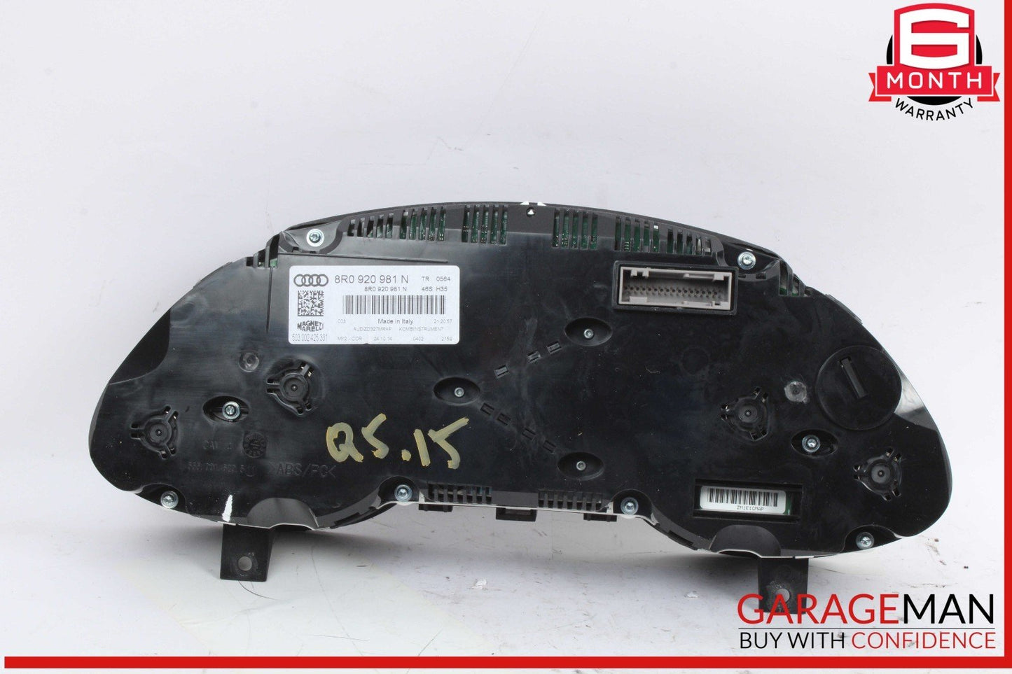 09-17 Audi Q5 Dash Dashboard Speedometer Instrument Cluster Gauge 8R0920981N OEM
