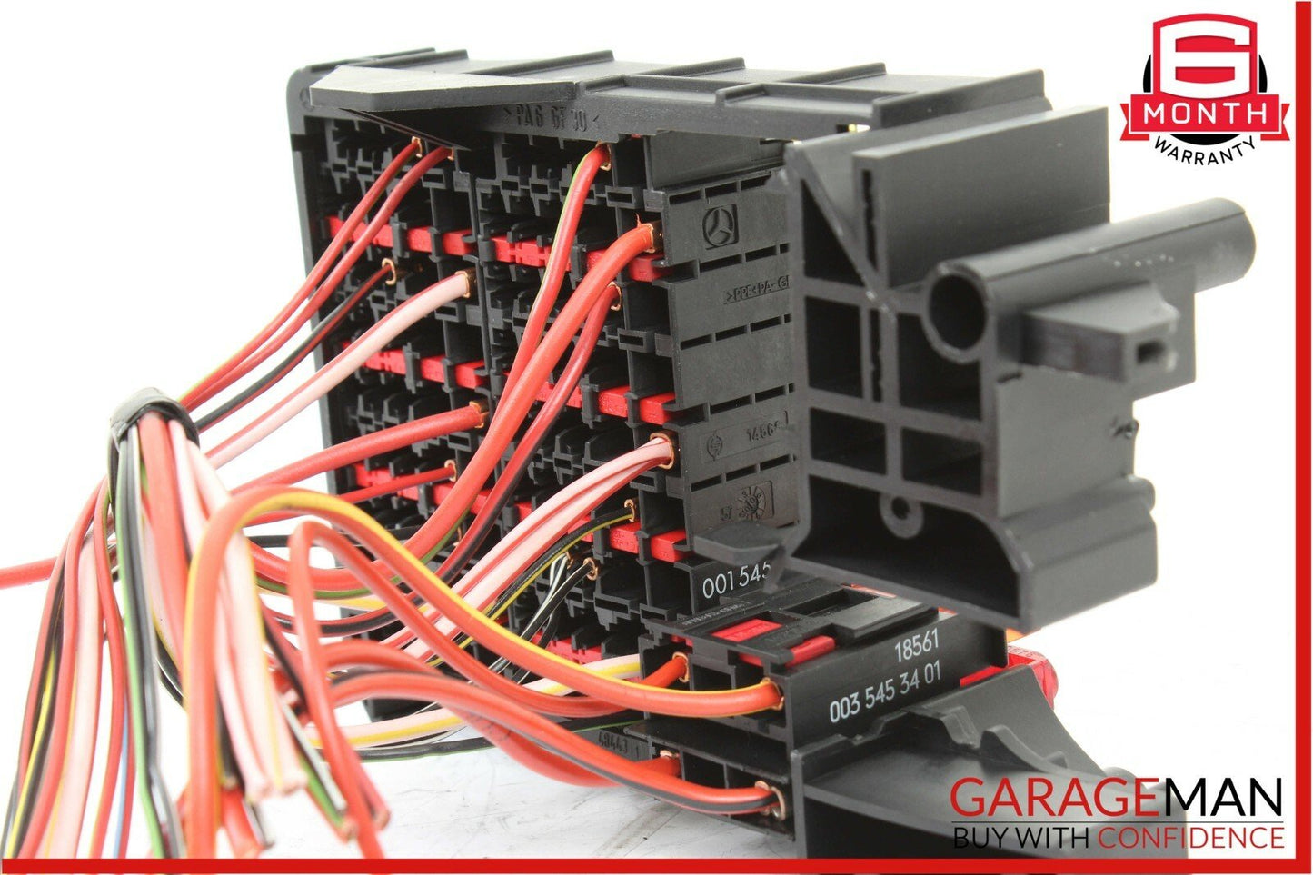 98-02 Mercedes W210 E300 E320 Front Left SAM Fuse Relay Junction Box Assembly