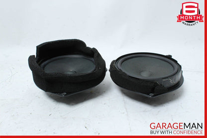 08-14 Mercedes W204 C350 Front Right & Left Side Door Sound Speaker Set of 2 Pc