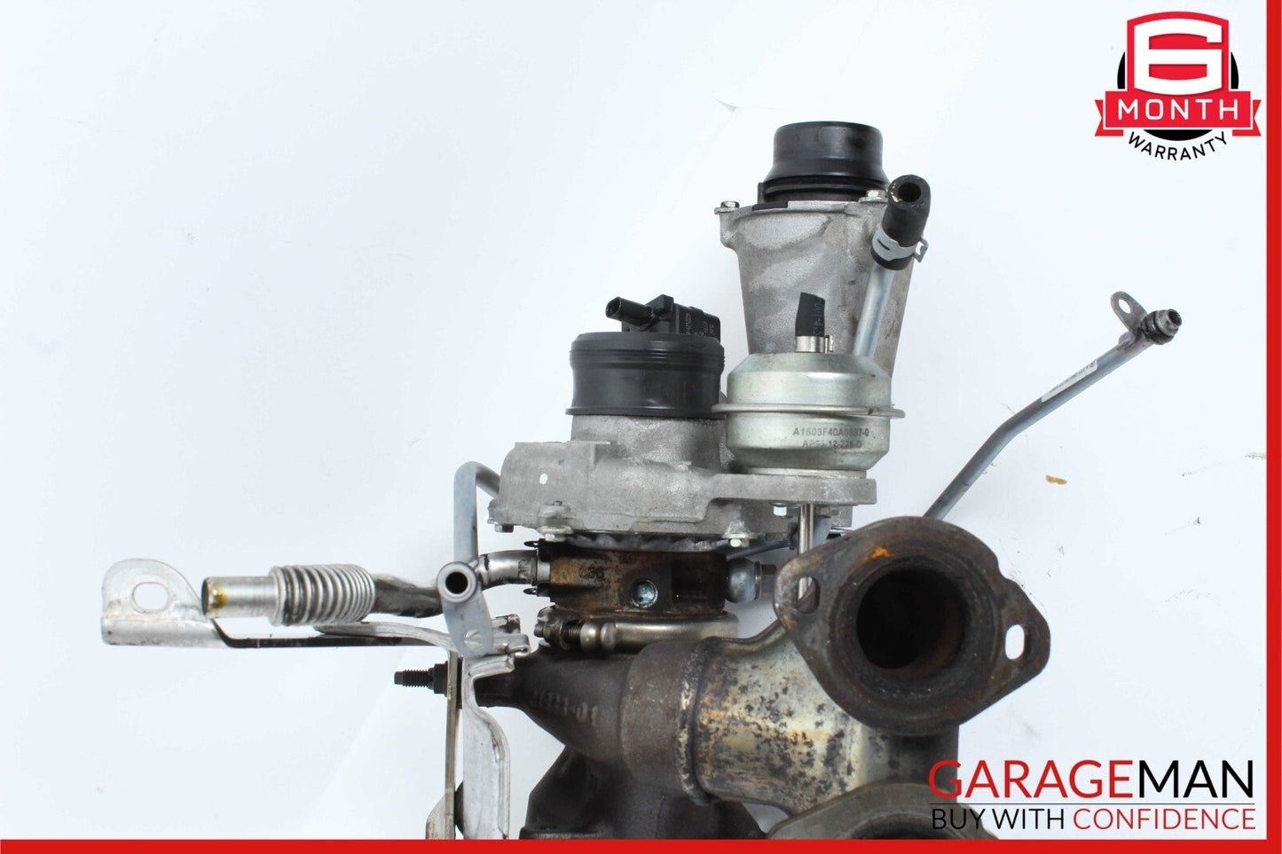 12-15 Mercedes C250 SLK250 1.8 M271 Turbo Turbocharger Manifold Assembly