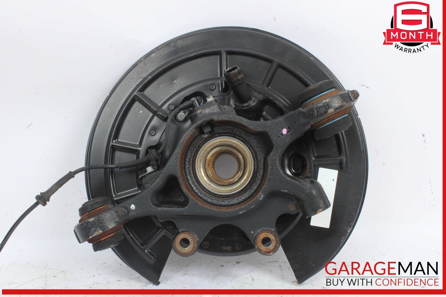 10-16 Land Rover Range Rover Sport Rear Left Side Spindle Knuckle Wheel Hub OEM