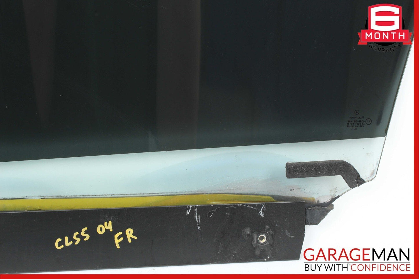 00-06 Mercedes W215 CL500 Front Right Passenger Side Door Window Auto Glass OEM