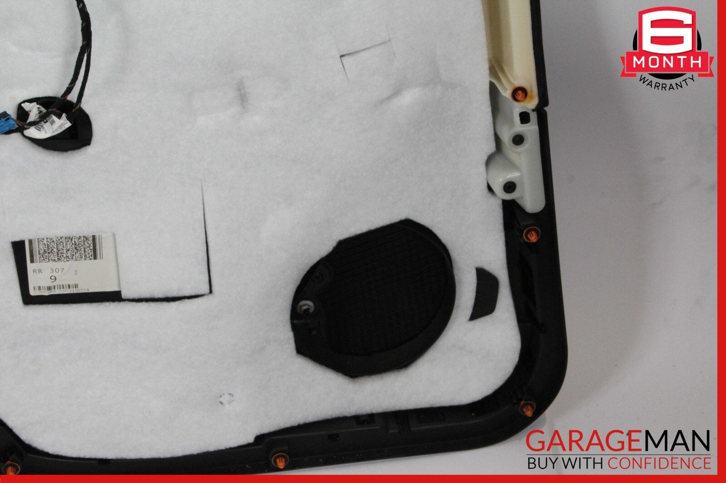 13-16 Mercedes X166 GL450 Rear Right Side Interior Door Panel Cover Trim Black