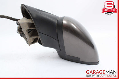 11-14 Porsche Cayenne 958 Front Right Passenger Side Mirror Rear View Door Brown